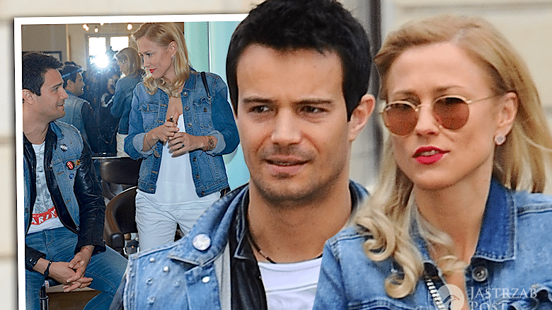 Mikołaj Krawczyk i Sylwia Juszczak w Celebrity Salon