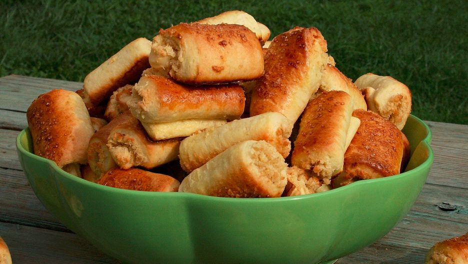 Mini drożdżówki kokosanki. Małe słodkości do kawy