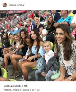 Ukochane polskich piłkarzy na trybunach. Kibicują czy pozują?