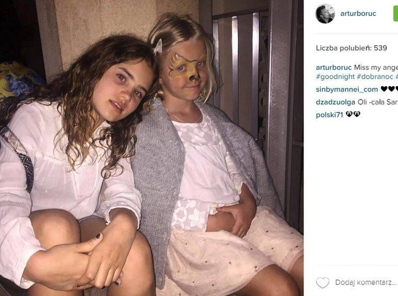 Artur Boruc pokazał córki