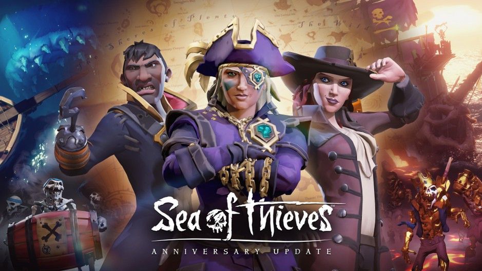 Z okazji rocznicy premiery Sea of Thieves czeka nas Anniversary Update