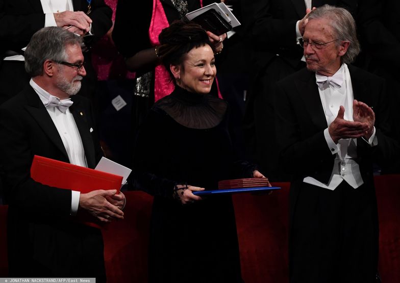 Olga Tokarczuk odebrała nagrodę Nobla w dziedzinie literatury za 2018 r.