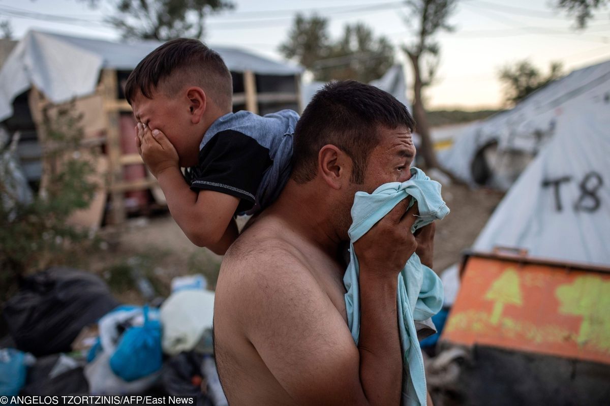 Grecja. Imigranci podpalili ośrodek na Lesbos. Nie żyje matka i dziecko