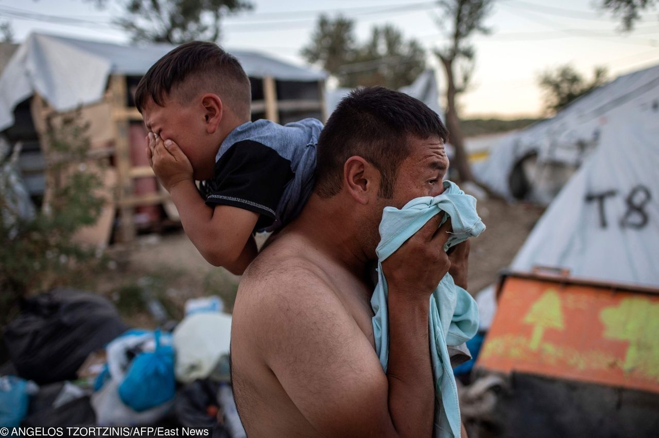 Grecja. Imigranci podpalili ośrodek na Lesbos. Nie żyje matka i dziecko