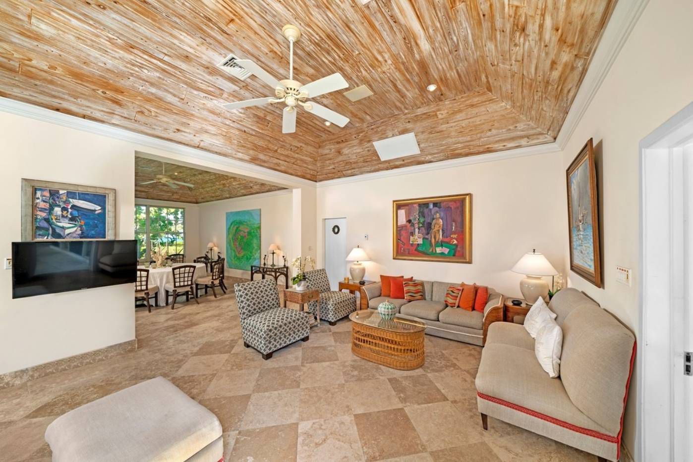 Posiadłość na Bahamach, w której księżna Diana spędzała wakacje. Fot. christiesrealestate