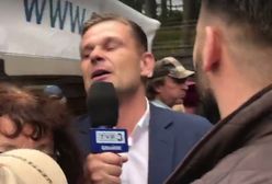 Łukasz Sitek z TVP chciał przeprowadzić wywiad z Adamowiczem. Pytał o łapówki