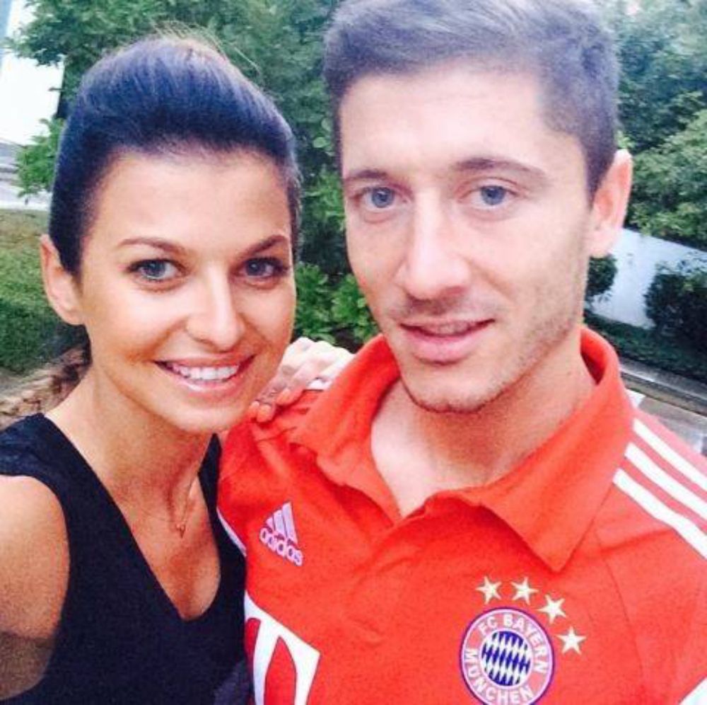Anna Lewandowska, Robert Lewandowski
Fotografia: screen z Facebook.com