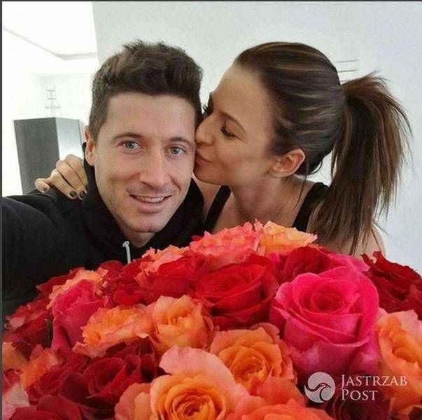 Anna i Robert Lewandowscy - Walentynki 2017