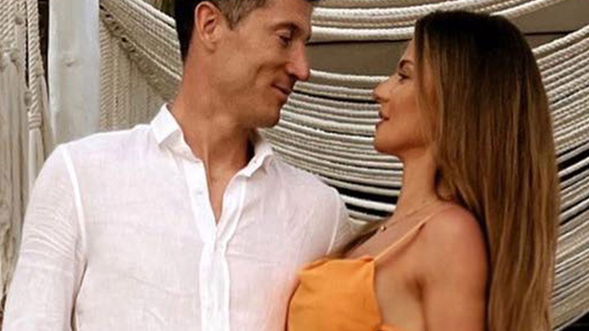 Ania i Robert Lewandowscy