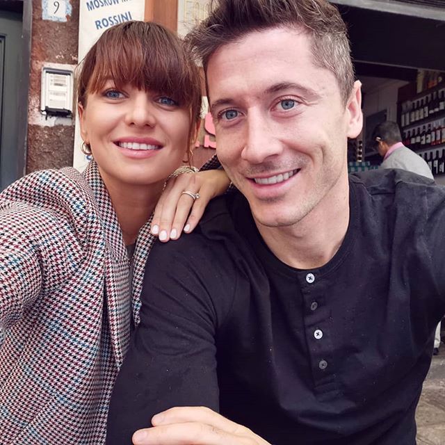 Anna i Robert Lewandowscy na Oktoberfest 2019