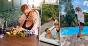 Basen, jacuzzi, stylowe wnętrza. Zosia Zborowska i Andrzej Wrona mieszkają jak hollywoodzkie gwiazdy