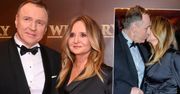 Wiktory 2021. Jacek i Joanna Kurscy nie powstrzymali uczuć na czerwonym dywanie. Pocałunkom nie było końca
