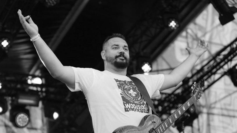 Robert Stolarek był giatrzystą formacji Wszyscy Byliśmy Harcerzami