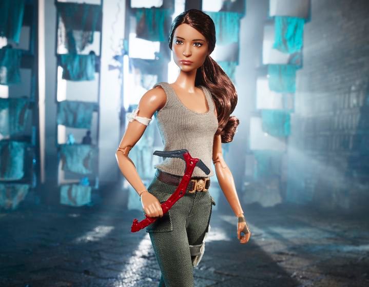 Barbie jako Lara Croft