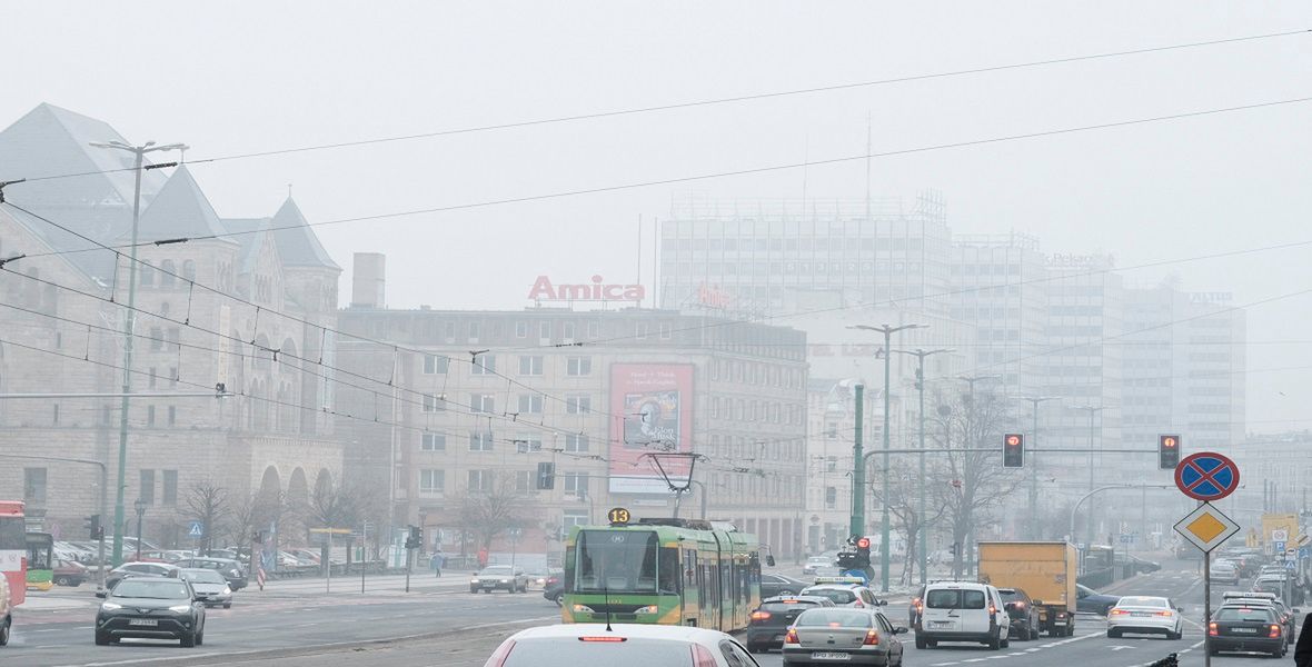 Smog w Poznaniu. Tego dnia zanieczyszczenie powietrza w mieście zostało przekroczone o 400 procent. 