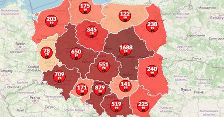 Koronawirus w Polsce i na świecie. Mapa pokazuje już ponad 1,9 mln zakażeń