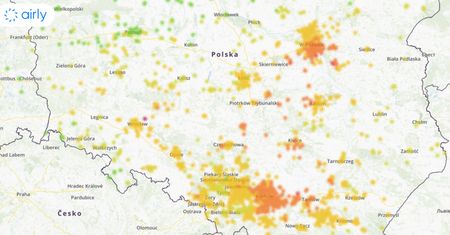 Smog na południu i w centrum kraju. Najgorzej w Warszawie