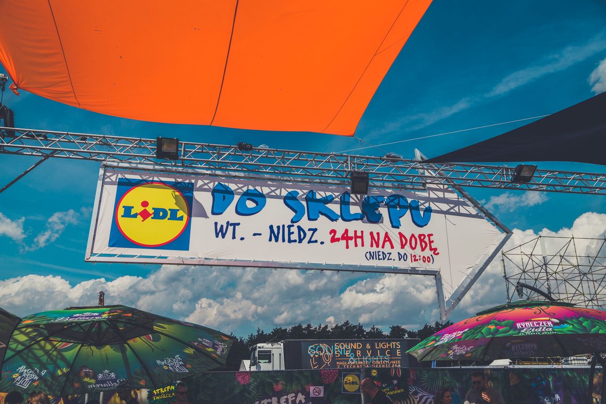 Lidl na festiwalu w Kostrzynie nad Odrą. To będzie najbardziej oblegany sklep w Polsce
