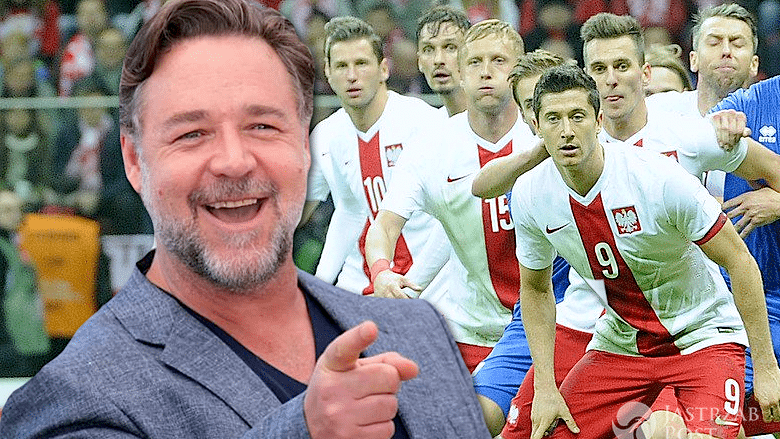 Dlaczego Russell Crowe kibicuje Polsce?