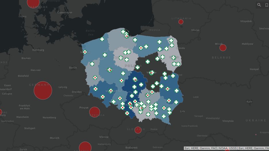Koronawirus w Polsce - mapa. Ministerstwo Zdrowia odnotowało już 150 przypadków
