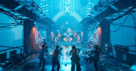 Co skrywa świat The Ascent? Cyberpunkowy "top-down shooter" z nowymi szczegółami
