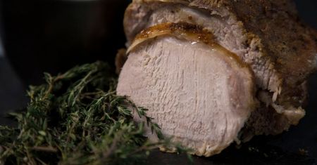 Najprostszy, tradycyjny schab pieczony
