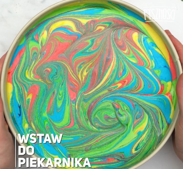 Sernik abstrakcja- Pyszności