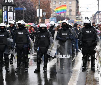 Wrocław. Marsz Równości pod ochroną policji. Mocne słowa Marty Lempart o "PiS i innych faszystach"