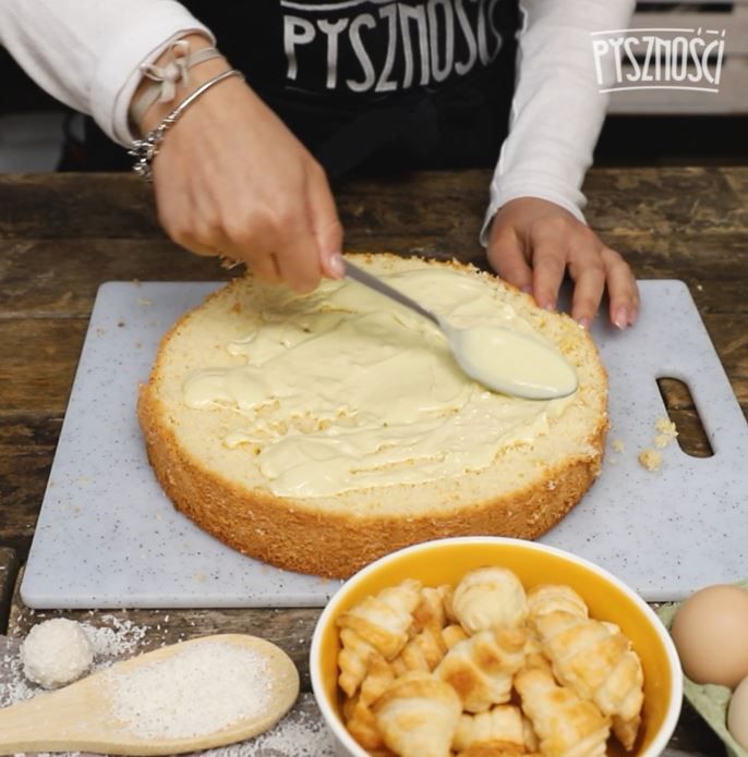 Biszkopt z czekoladą- Pyszności