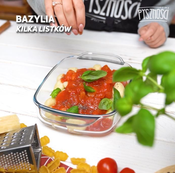 Zapiekane gnocchi- Pyszności