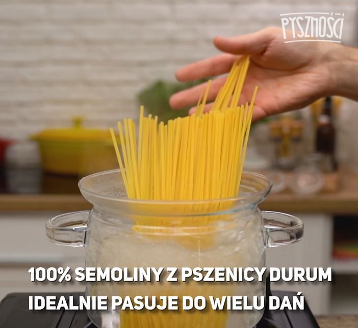 Bavette z krewetkami- Pyszności