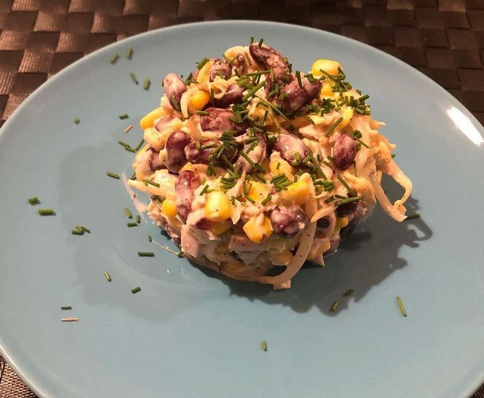 Sałatka bez krojenia- Pyszności