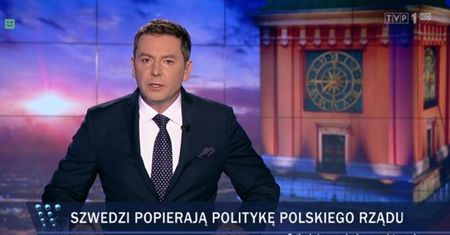 Szwedzka ambasada tłumaczy "Wiadomościom" TVP czym jest sondaż