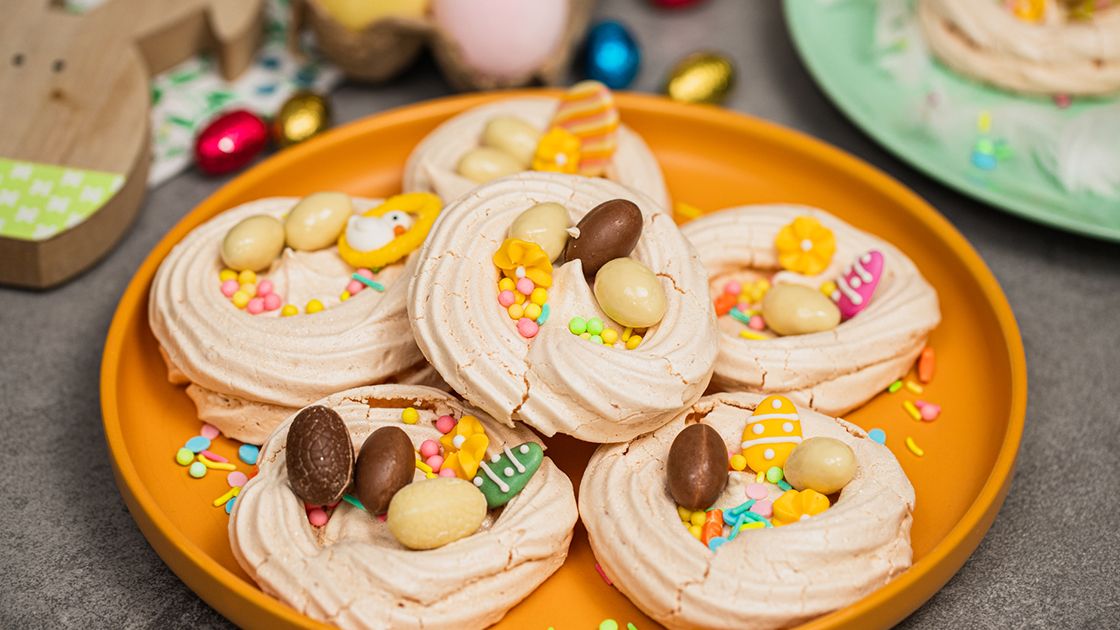 Gniazdka bezowe- Pyszności