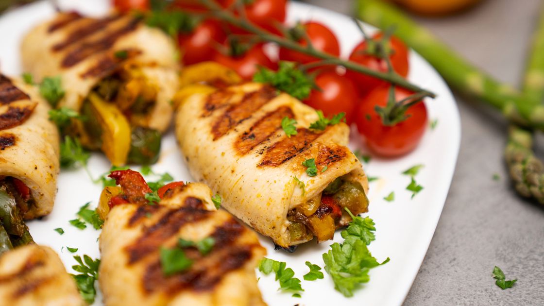 Fajitas ze szparagami- Pyszności