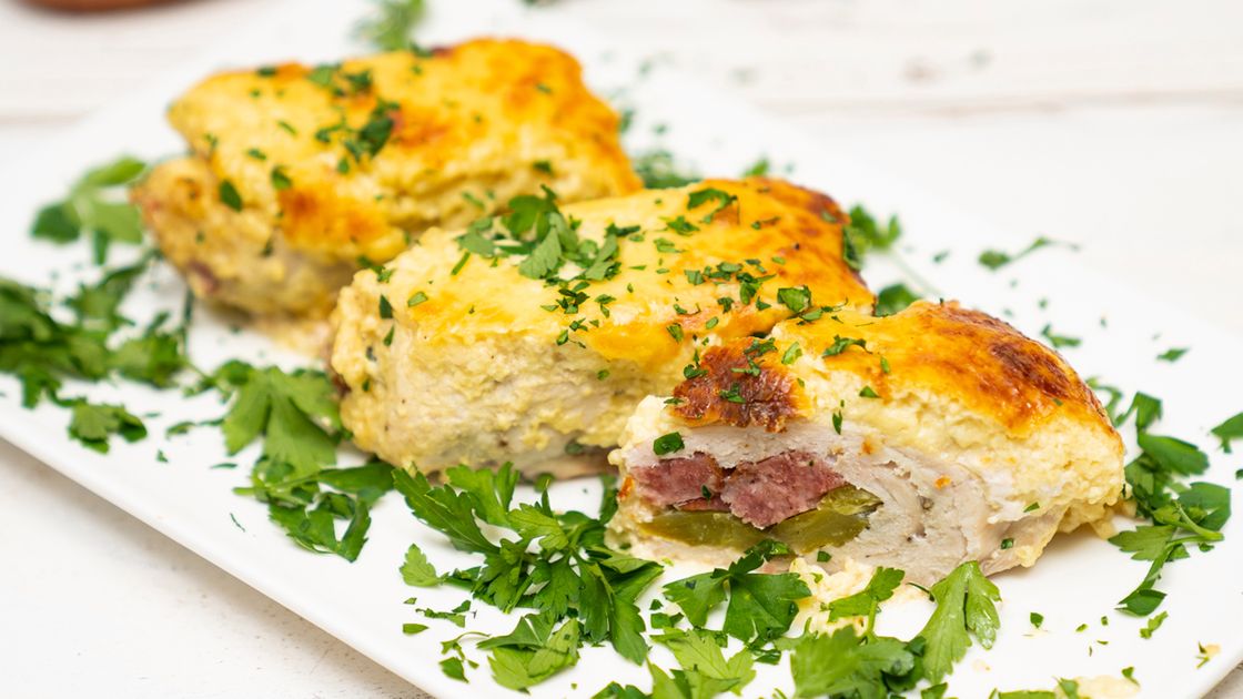 Roladki z kurczaka w masie jajecznej- Pyszności