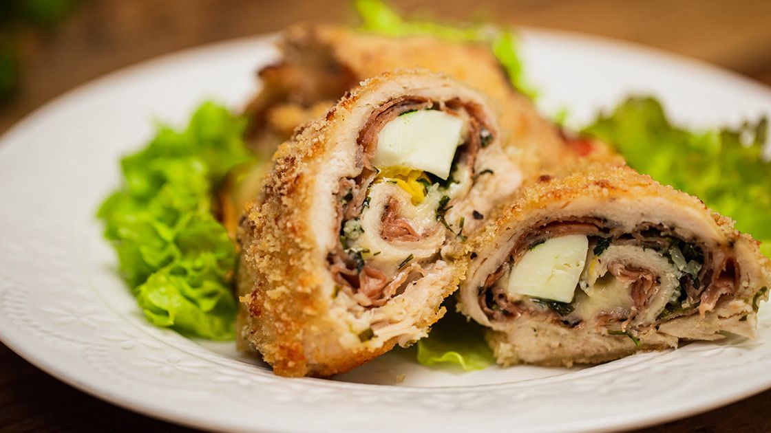 Piersi z kurczaka z jajkiem- Pyszności