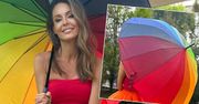 Małgorzata Rozenek na Paradzie Równości zaszalała ze stylizacją. Góra sztos, ale jaka spódnica!