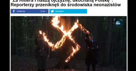 Kulisy reportażu o neonazistach. Kittel: "Mogło stać się coś złego"