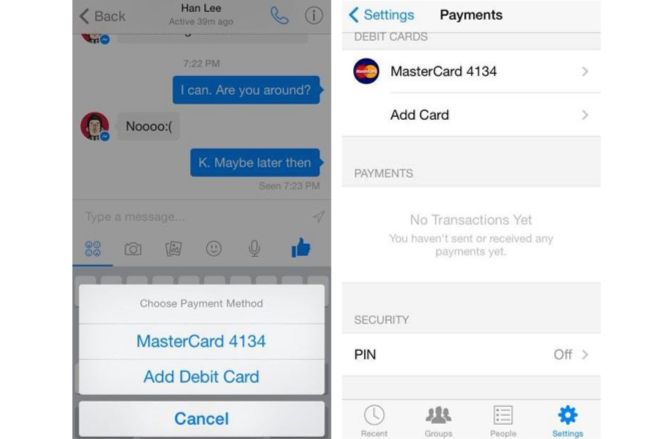 Facebook Messenger umożliwi przesyłanie... pieniędzy