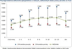 Ile zarabiają najlepsi specjaliści w Polsce?