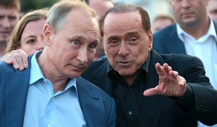 Berlusconi życzył Putinowi "sto lat". W sposób, jakiego chyba się nie spodziewał