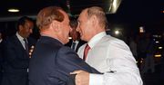 Berlusconi poleciał do Putina na jego 65 urodziny