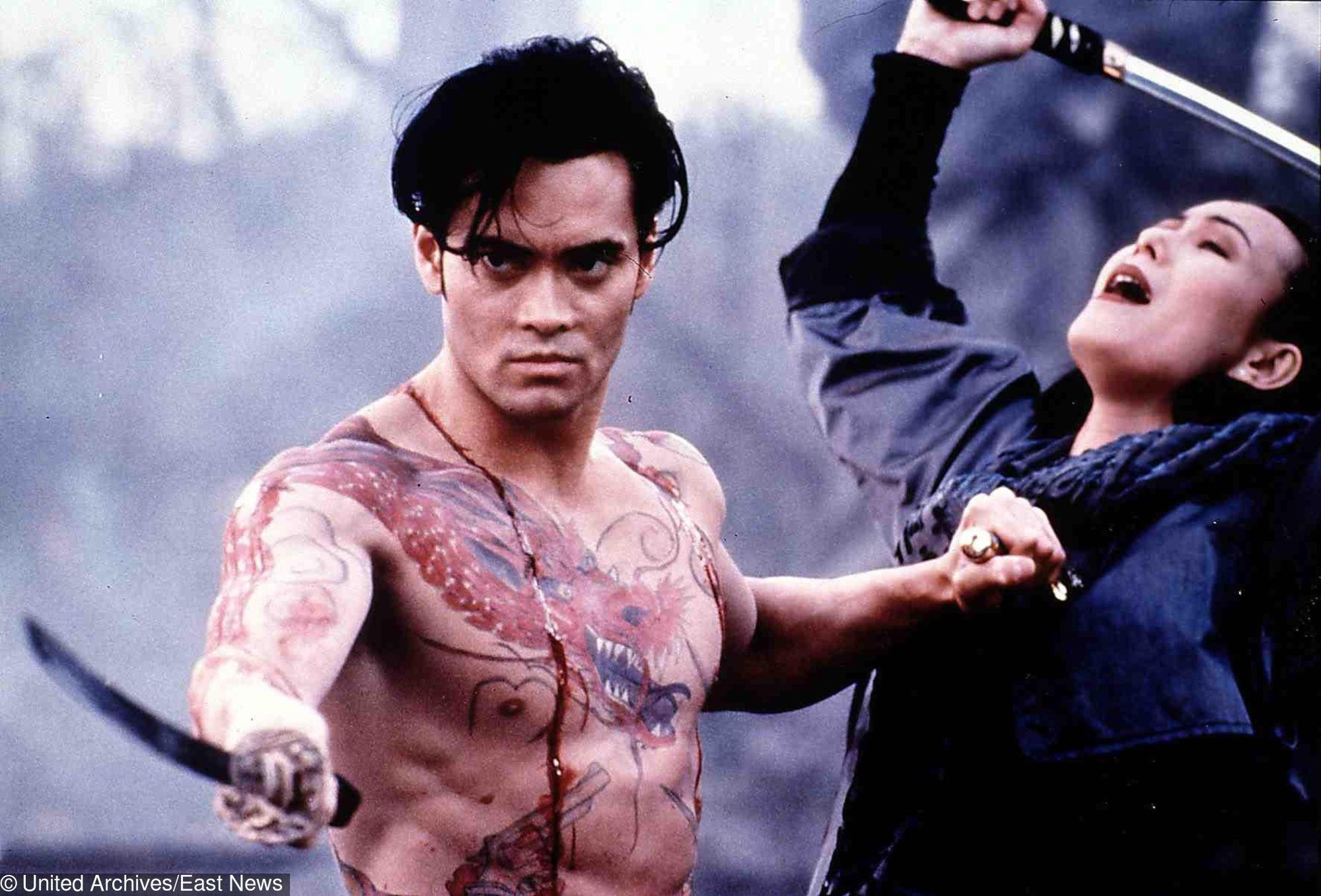 Mark Dacascos w filmie "Crying Freeman" z 1995 r.