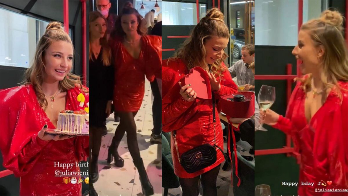 Julia Wieniawa urządziła huczną imprezę z okazji 23. urodzin: "Official jestem stara". Tłum gości, mnóstwo prezentów i piękna stylizacja