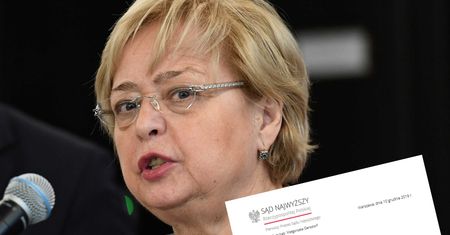 Małgorzata Gersdorf apeluje do członków Izby Dyscyplinarnej. "Nie orzekajcie"