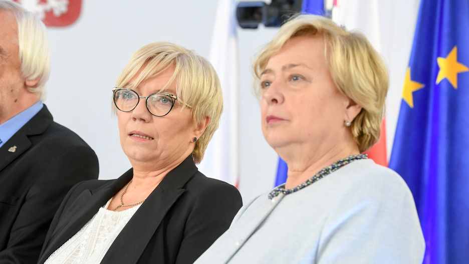 Prezes TK Julia Przyłębska poczuła się urażona wypowiedziami Małgorzaty Gersdorf