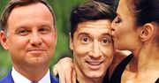 Andrzej Duda, Monika Olejnik, polskie WAGs - gwiazdy składają gratulacje Annie i Robertowi Lewandowskim