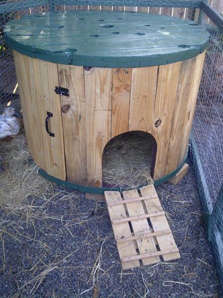 Cable Spool Hen House