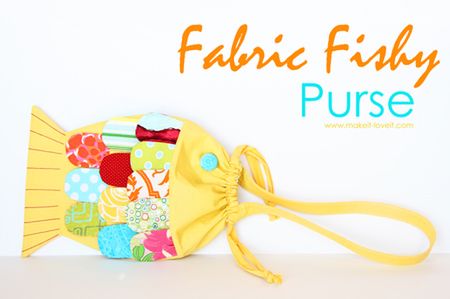 Fabric Fishy Purse